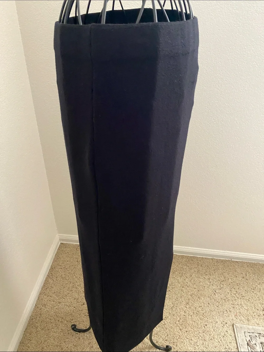 Ann Taylor Knit  Black Pencil Skirt